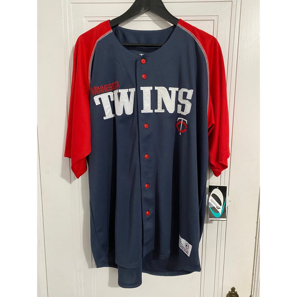 NWT Minnesota Twins Stitched Baseball Jersey Men's Size XL